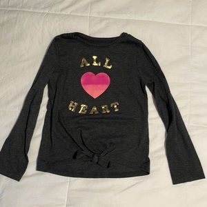 Long sleeve girls T-shirt